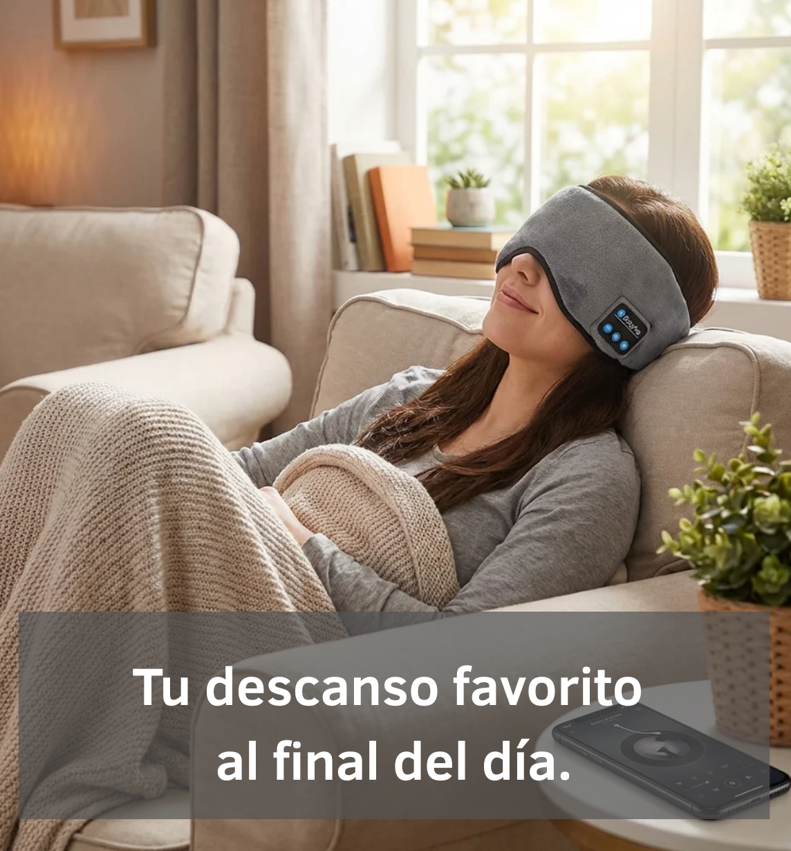 SmartSleep | Antifaz de Descanso con Audio Integrado